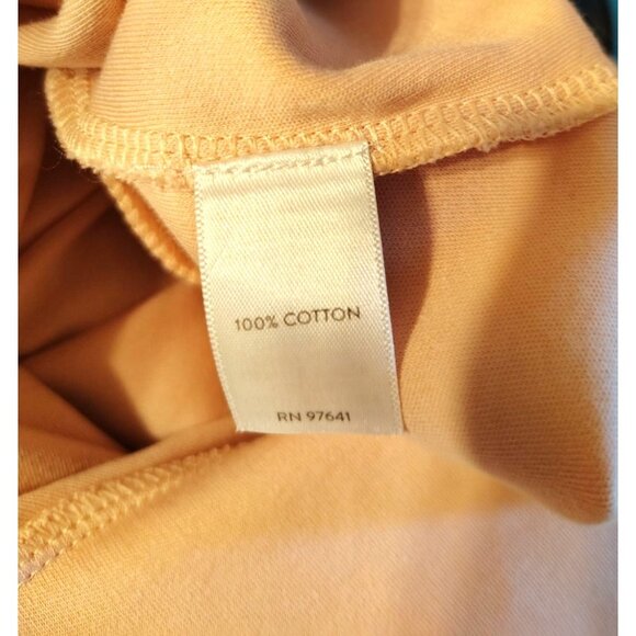 Pure Jill Large Pink Pullover Top 100% Cotton, Long Sleeve Front Pockets J. Jill - Picture 4 of 4